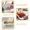 WHAMVOX Extendable Sink Drain Basket 2 Pack Round Cornered Easy to Clean for Vegetable Fruit Washing view 4