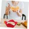 4pcs Insulated Bowl Holder Microwave Plate Protectors Lightweight - Kitchen Gadgets for Safe Serving Easy Cleaning Versatile Bowl for Home Use view 4