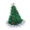 jojofuny Christmas Tree Hat Fun Headwear for Holiday Parties Comfortable Festive Costume Accessory for Family Gatherings and Photo Booth Props view 1