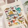 Andeiltech Canvas Aesthetic Tote Bag for Women with Inner Pocket Totes Shoulder Book Bag Shopping Reusable Grocery Bags view 2