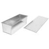BRIGHTFUFU Breadbox for Baking Loaf Pan Lid Small Loaf Pans Aluminum Alloy Nonstick Easy Clean for Home Professional Use view 1