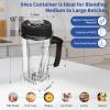 64 OZ Container for Vitamix Blender Pitcher, Replace Classic C-Series 5200 6300 5000 5500 4200 4500 750 Blender Cup,for vitamix Blender Container Jar Cup with Blender Blade Assembly and Tamper view 3