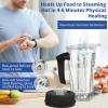 64 OZ Container for Vitamix Blender Pitcher, Replace Classic C-Series 5200 6300 5000 5500 4200 4500 750 Blender Cup,for vitamix Blender Container Jar Cup with Blender Blade Assembly and Tamper view 4