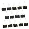 ARTIBETTER 20pcs Mini Chalkboard Signs Wooden Chalkboard Labels for Business Hours Tabletop Displays and Menu Boards Double-Sided Use for Cafe Restaurant and Bakery Decor view 1