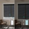 Blindify Motorized Solar Blinds with Remote Smart Light Filtering Shades Work with Homekit Alexa Auto Transparent Sight Sun Shades Waterproof 5% Openness Customize(60% Blackout Deep Grey) view 3