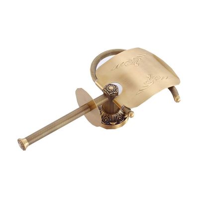 Free Standing Toilet Paper Holder European Copper Towel Holder Bathroom Toilet Paper Holder Bronze Wall-Mounted Toilet Paper Holder Toilet Paper Holders