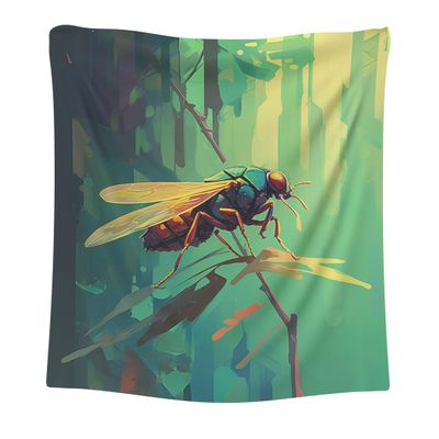 CAPITUNEISKINEPA Cicada Insect Blanket Gifts Mens Blanket Cute Throw Blankets 50" x 60"