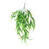 Amosfun Realistic Simulation Rattan Artificial Grass Garland Greenery Wall Art for Home Outdoor Dec view 1