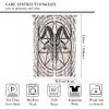 BAEKJIN Goat Head Curtains Ferocious Evil Skull Witch Mysterious Symbol Rod Pocket Blackout Window Drapes 2 Panels Set for Bedroom Living Room Decor 42x45in Decor view 2