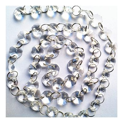 Chandelier Crystal Prisms Pendants 30m Acrylic Beads Strand Party Chandelier Trimming Curtain Lighting Decoration Chandelier Crystal Prisms Pendants