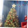 Amosfun Xmas Tree Star Topper Decoration Lights Christmas Tree Star Ornament for Holiday Home Decor for Parties and Festive Gatherings view 3