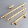 NALsa Brass Knurling Furniture Handles Long Round Modern Pulls Cupboard Wardrobe Dresser Shoe Box Drawer 1Pcs (Color : 192mm) view 1