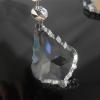 Chandelier Crystal Prisms Pendants 72pcs/lot Transparent 76mm Chandelier pendant (with ring )crystal maple leaf prisms pendandt chandelier parts, crystal lamp parts hanging lighting parts Chandelier C view 4