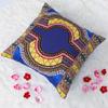 BintaRealWax African Printed Pillowcase 18x18inch/45x45cm Soft Bright Satin Ankara Fabric Splicing Pillows Living Room Sofa Pillowcase view 2