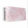 T&H XHome Indoor Air Conditioner Cover - Pink Marble Texture Double Insulation Waterproof Adjustable Inside Window AC Unit Cover Parts with Free Elastic Straps, 25x18x3.5IN view 1