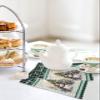 Christmas Lattice Waffle Kitchen Dish Towels Set of 2,Super Absorbent & Quick Dry Hair Hand Bath Tea Golf Microfiber Towel,Yoga Gym Workout Towel Washcloth,Snowman Pine Tree Retro Newspaper 12"x12" view 4