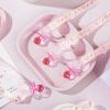 Angela&Alex 100 Pcs Gender Reveal Party Necklace Charms, Pink Pacifier-Shaped Acrylic Shower Decorations for Adults view 4