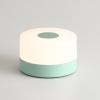 JUSHENG Rechargeable Baby Night Light LED Nursery Lamp Touch Lights, Dimmable and 3 Color Temperature Adjustable Bedside Night Light for Kids, Breastfeeding, Green view 1