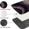 BISINA Black Gold Area Rug, Luxury Kids Room Runner Rug, Living Room Decorative Outdoor Rug for Kids Girls Boys Bedroom, Non-Slip Washable Decorative Rug view 3