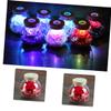 Amosfun Eternal Wishing Bottle Preserved Fresh Lamp Red for Christmas Decorations Present view 3