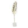 ifundom Desktop Decor with Iron Art and Wood Base Minimalist Home Adornment for Unique Artistic Atmosphere for Living Room and Office Decor view 1