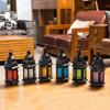 Glass Candle Lanterns,Decorative Candle Lanterns,Garden Lanterns for Candles,Decorative Lanterns,Moroccan Style Lantern Tealight Holders with Multi-Coloured Glass,Garden Candle Lantern,Indoor/Outdoor view 3