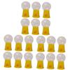 Abaodam 18pcs Mini Gumball Machines Candy Dispenser Toys for Boys and Girls Fun Candy Catcher for Creative Play and Hand-Eye Coordination Development view 1