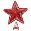 ifundom Christmas Tree Topper Xmas Glitter Star Topper Star Christmas Decoration for Xmas Tree Decoration Holiday Party Decor view 1
