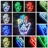 ADVPRO Palmistry Hand Psychic Magic Eye Alchemy RGB Dynamic Glam LED Sign - Cut-to-Edge Shape - Smart 3D Wall Decoration - Multicolor Dynamic Signage st06s86-fnd-i0034-c view 3