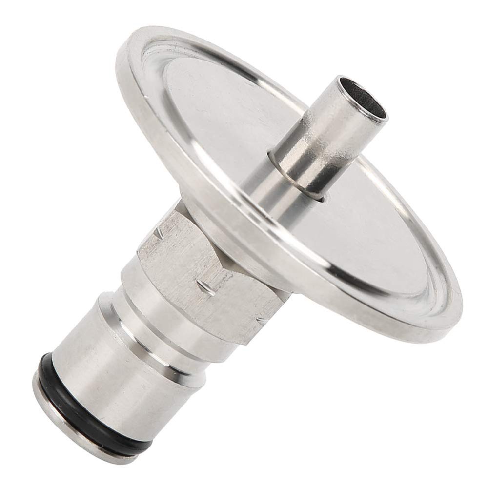 Vomeko 1.5 in Triple Clamp, SS304 for Homebrew Keg Ball Lock Post - Air Lock Post Adapter 50mm OD Ferrule