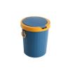 GLigeT Garbage Can Trash can Bathroom Trash can with lid Household Bathroom Kitchen Handle Living Room Toilet Waterproof Trash Bin (Color : A) view 1