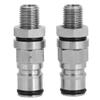 Vomeko 2.2in Stainless Steel Ball Lock Adapter Post Beer Keg Pressure Relief Valve Accessory,304 Ball Lock Keg Adapter and Homebrew Beer Equipment (gas+liquid) view 1