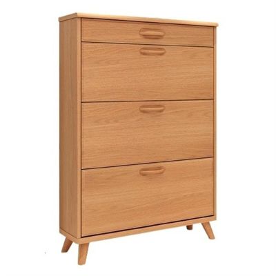 Shoe Rack Shoe Cabinet with 3 Flip Drawers, Space Saving Slim Shoe Storage Cabinet, Freestanding Shoe Organizer Rack Cabinet for Entryway Hallway Bedroom Shoe Storage Organizer (Size : 70x17x133cm)