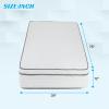 Dkelincs Twin Size Mattress Relieves Back Pressure Medium Firm Comfort Mattress, Individually Cool Breathable Innerspring Mattress 12 Inch for Bedrooms, Guest Rooms and Children's Rooms view 2