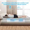 Dkelincs Twin Size Mattress Relieves Back Pressure Medium Firm Comfort Mattress, Individually Cool Breathable Innerspring Mattress 12 Inch for Bedrooms, Guest Rooms and Children's Rooms view 3