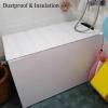 DAZULI Folding Bathtub Cover PVC Bathtub Tray Shutter Bath Lid 0.6cm Thickness Bathtub Dust Board Insulation Cover for Bathing Reading Relaxing Soaking Bracket(Size:70x160x0.6cm,Color:White) view 4