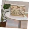 FELTECHELECTR Decorative Wooden Wedding Card Storage Box Elegant Hollow Design Wedding Envelope Holder for Rustic Celebrations Assembly Stylish Party Decoration for Collecting Cards and view 4