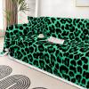 AQUNNEW Sofa Cover Water Resistant Slipcover Furniture Protector Leopard Washable Couch Cover with Non Slip for Kids Dogs Pet view 4