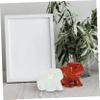 AOKWAWALIY 2pcs Crystal Elephant Statue Lovely Elephant Sculpture Decor Quartz Elephant Figurine Elephant Decoration for Home view 4