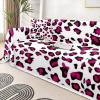 AQUNNEW Sofa Cover Water Resistant Slipcover Furniture Protector Leopard Washable Couch Cover with Non Slip for Kids Dogs Pet view 4