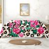AQUNNEW Sofa Cover Water Resistant Slipcover Furniture Protector Washable Couch Cover with Non Slip for Kids Dogs Pet Leopard view 1