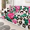 AQUNNEW Sofa Cover Water Resistant Slipcover Furniture Protector Washable Couch Cover with Non Slip for Kids Dogs Pet Leopard view 4