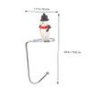 Christmas Stocking Hanging Hook Snowman Design for Festive Home Decoration Christmas Ornament Holder for Stockings and Xmas Decor Unique and Chic Holiday Accessory view 2