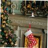 Christmas Stocking Hanging Hook Snowman Design for Festive Home Decoration Christmas Ornament Holder for Stockings and Xmas Decor Unique and Chic Holiday Accessory view 3