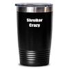 Funny Shreiker Crazy Tumbler Musician Gift Instrument Player Present Insulated Cup With Lid Black 20 Oz view 1