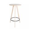 LINKIO Bar Height Table Simple Small Bar Table Nordic Simple High Round Table Solid Wood Exhibition Bar Table Round High Table Small Bar Table view 1