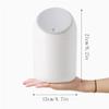 GLigeT Garbage Can 1.5L Small Trash Can Desktop Mini Bedroom Living Room Trash Can Creative Flip Clamshell Cute Indoor Trash Can Trash Bin (Color : Black) view 3