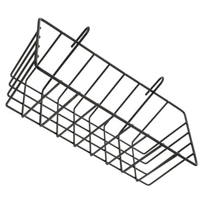 Kichvoe Hanging Wire Basket Organizer Wall-mounted Storage Shelf for Kitchen Bathroom Bedroom Stylish Design Strong Load-bearing Capacity Versatile Use for