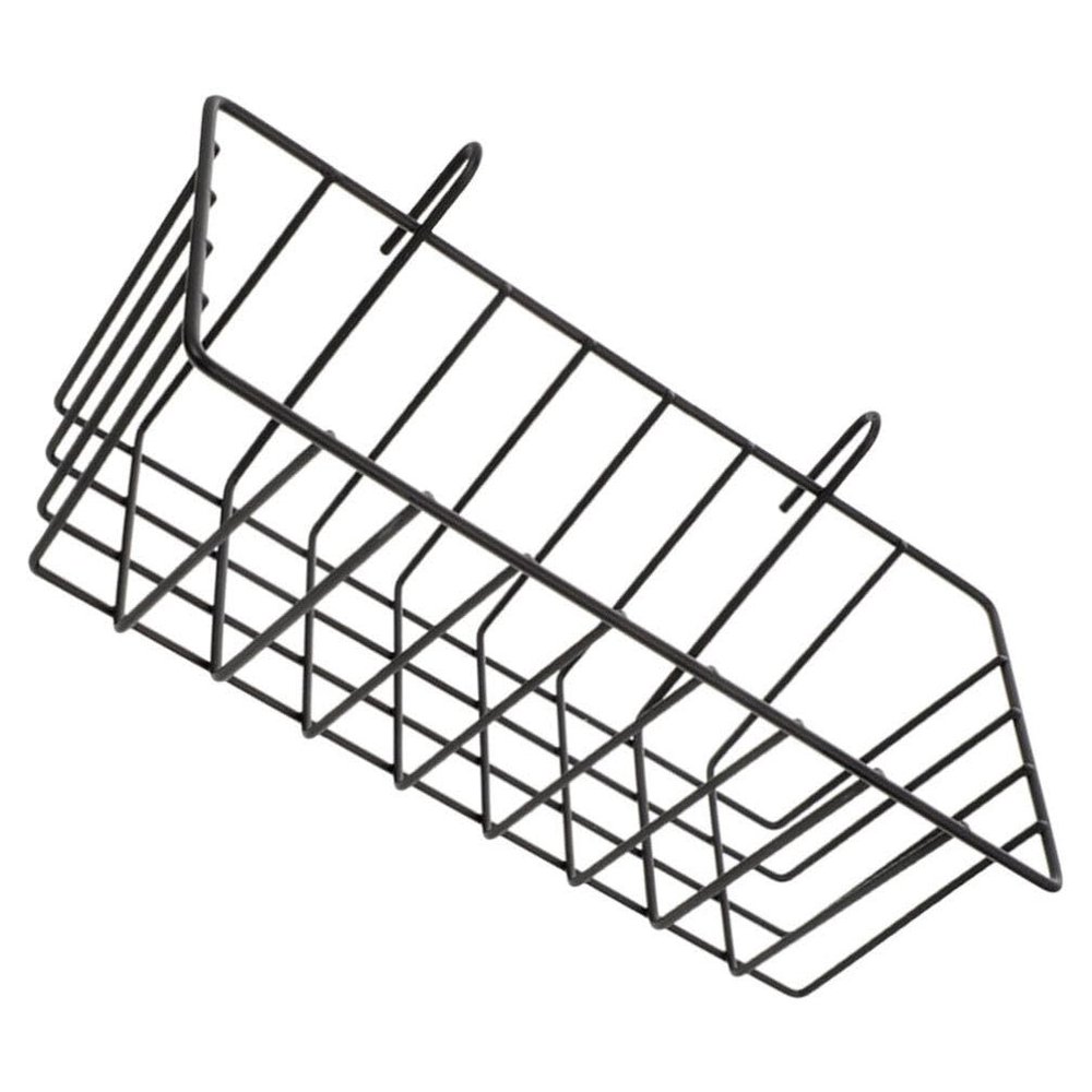 Kichvoe Hanging Wire Basket Organizer Wall-mounted Storage Shelf for Kitchen Bathroom Bedroom Stylish Design Strong Load-bearing Capacity Versatile Use for