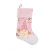 Bottone Christmas Stockings with LED Light Xmas Stockings Decoration 19" 3D Plush Swedish Gnome Stocking for Fireplace Christmas Tree Home Decor view 1